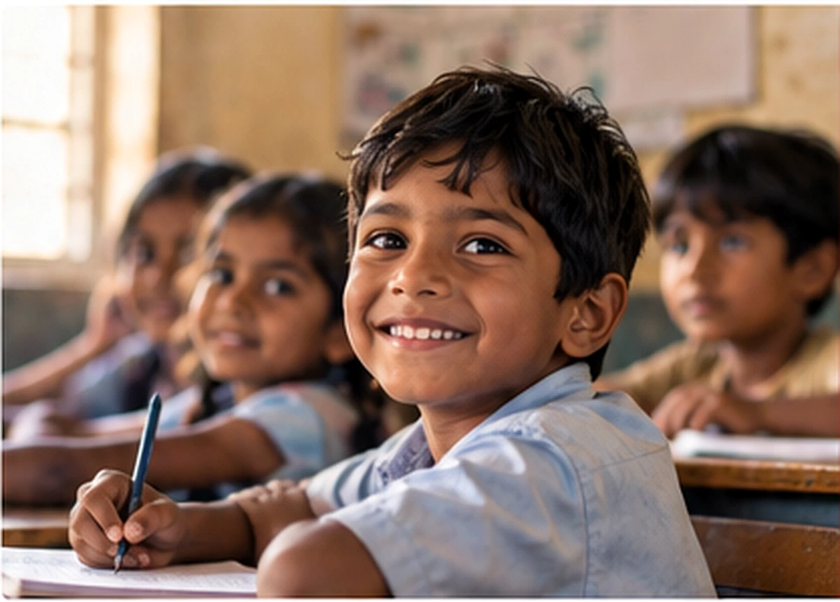 Illustrative classroom image