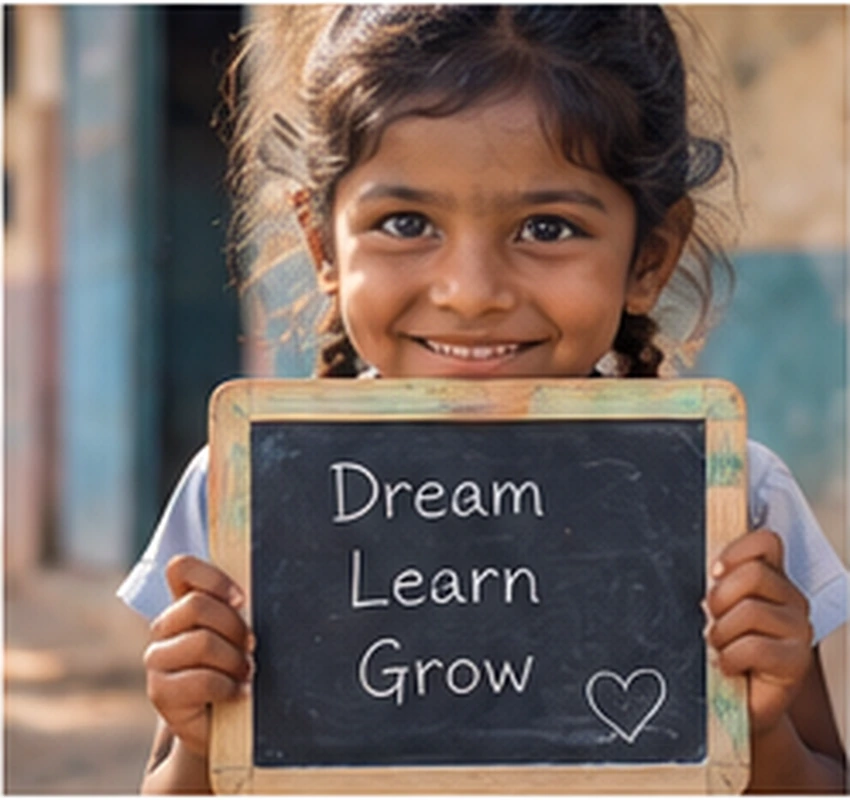 Illustrative Indian child
